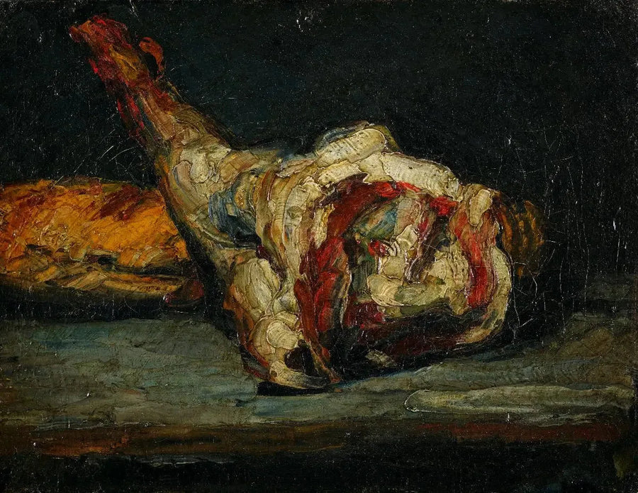 Leipä ja lampaanpotka - Paul Cézanne