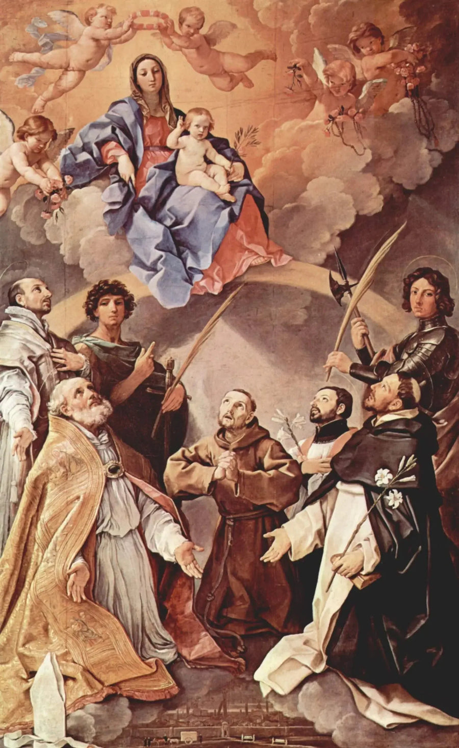 Pestauden pala - Guido Reni