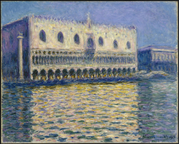 Ducal Palace W1743 - Claude Monet