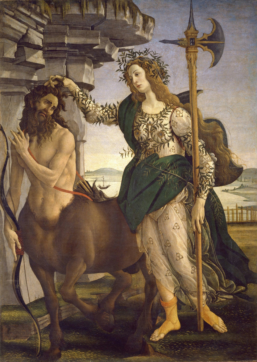 Pallas ja Kentauri - Sandro Botticelli