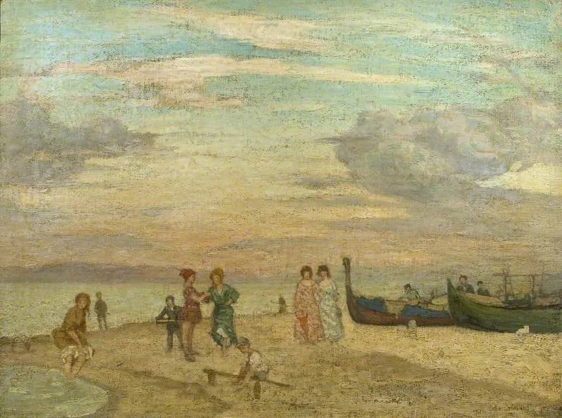 Palm Beach, lähellä Venetsiaa, Italia - Charles Conder