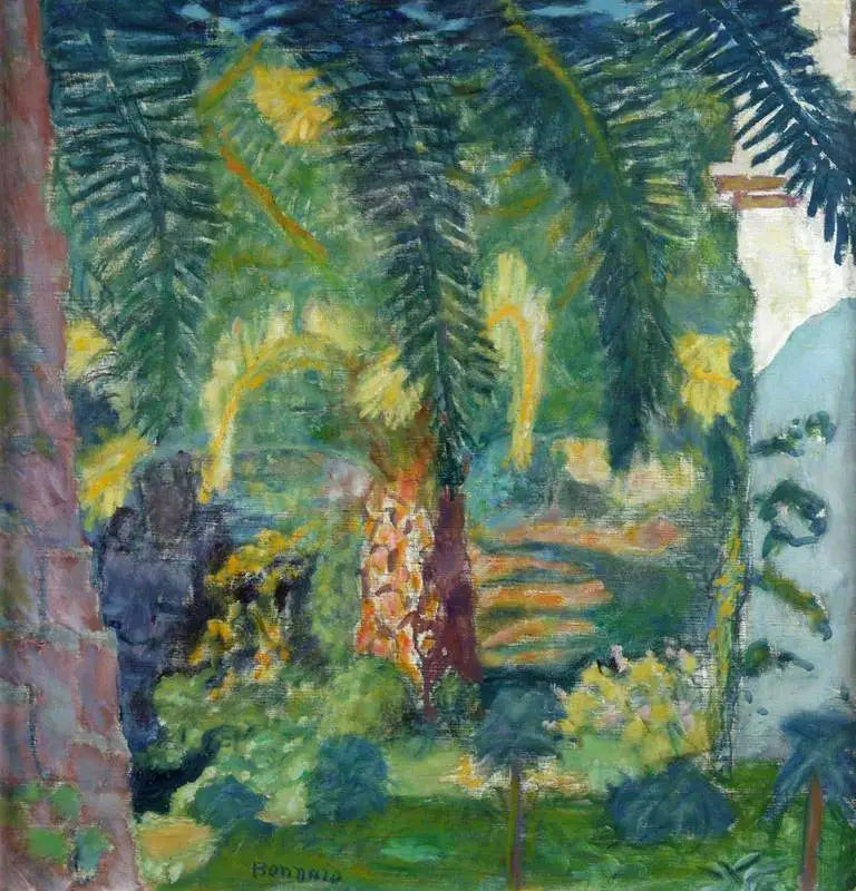 Palmupuut Cannet'ssa - Pierre Bonnard