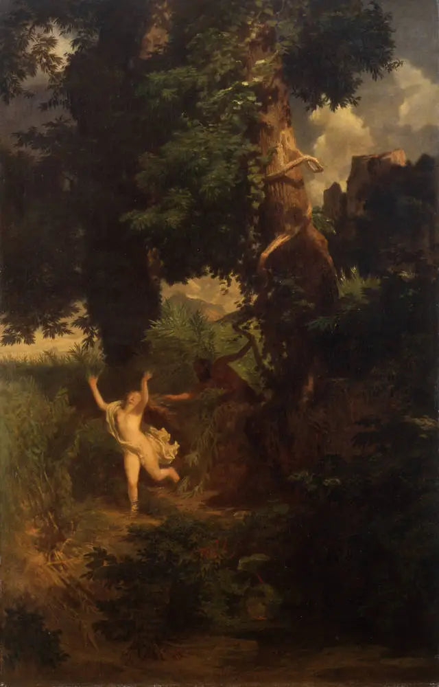 Pan ja Syrinx - Arnold Böcklin
