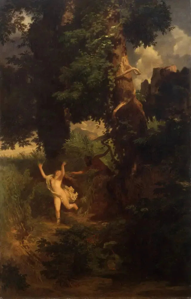 Pan ja Syrinx - Arnold Böcklin