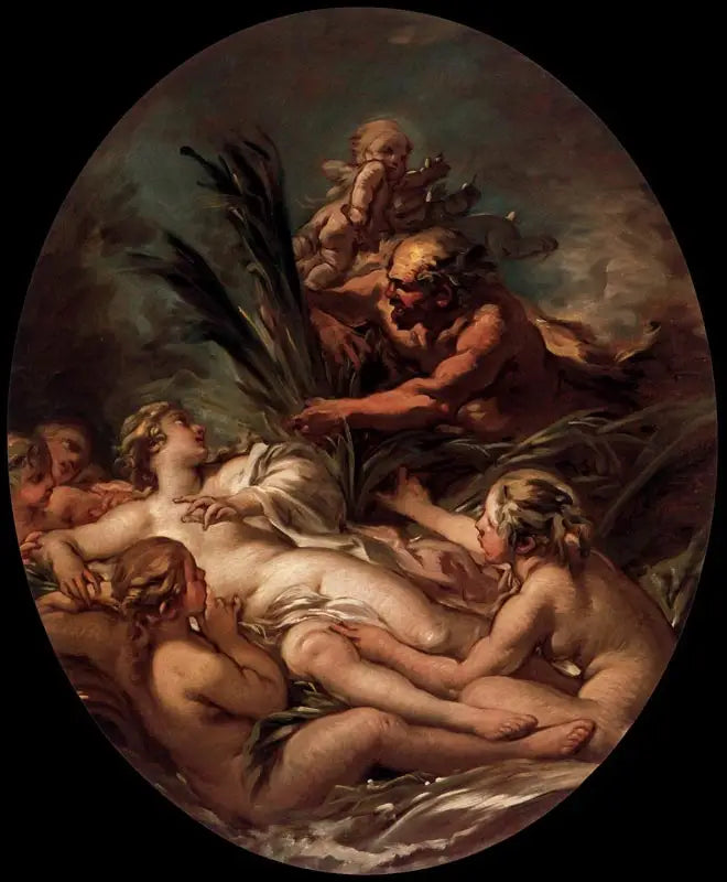 Pan ja Syrinx - François Boucher