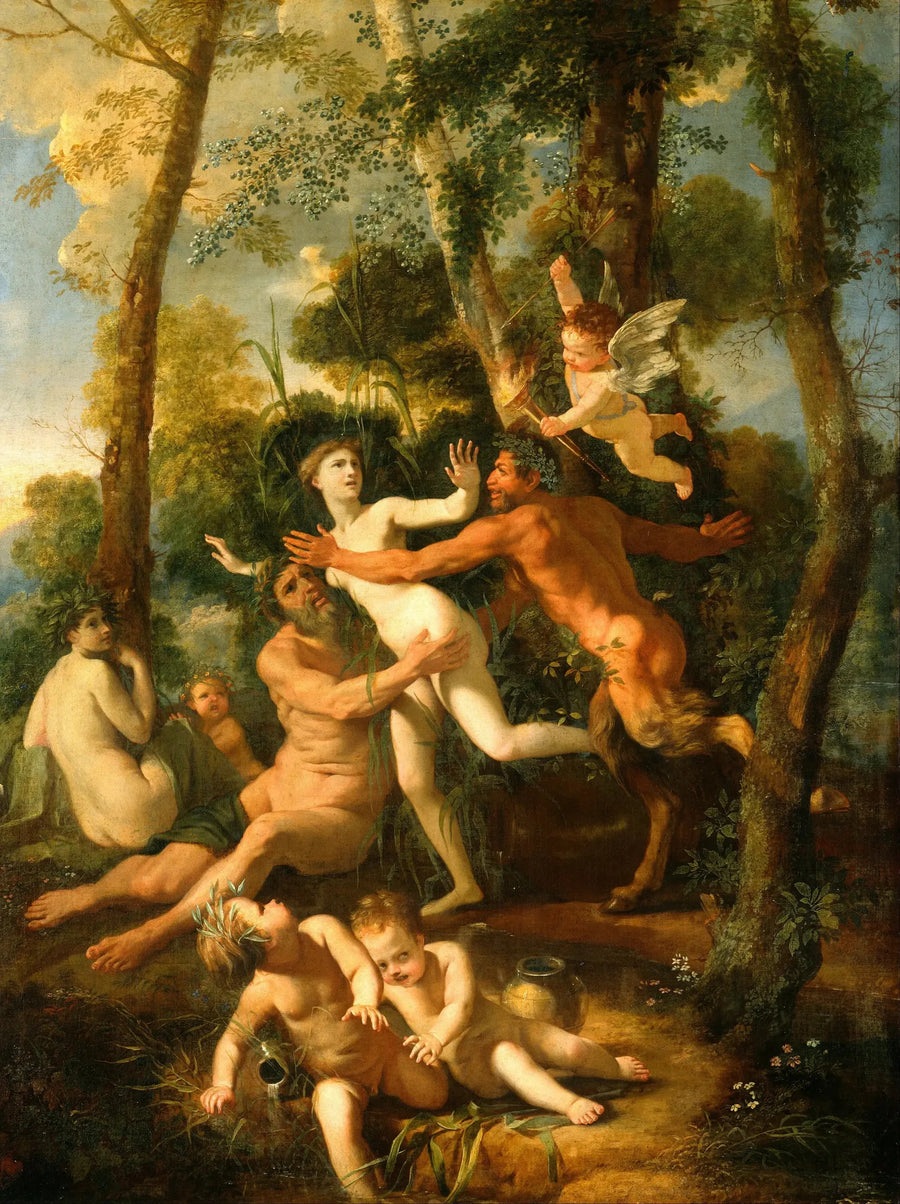 Pan ja Syrinx - Nicolas Poussin