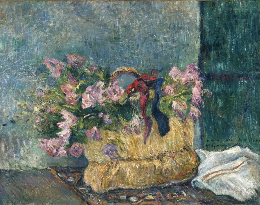 Kukka-astia tai Kukat korissa - Paul Gauguin
