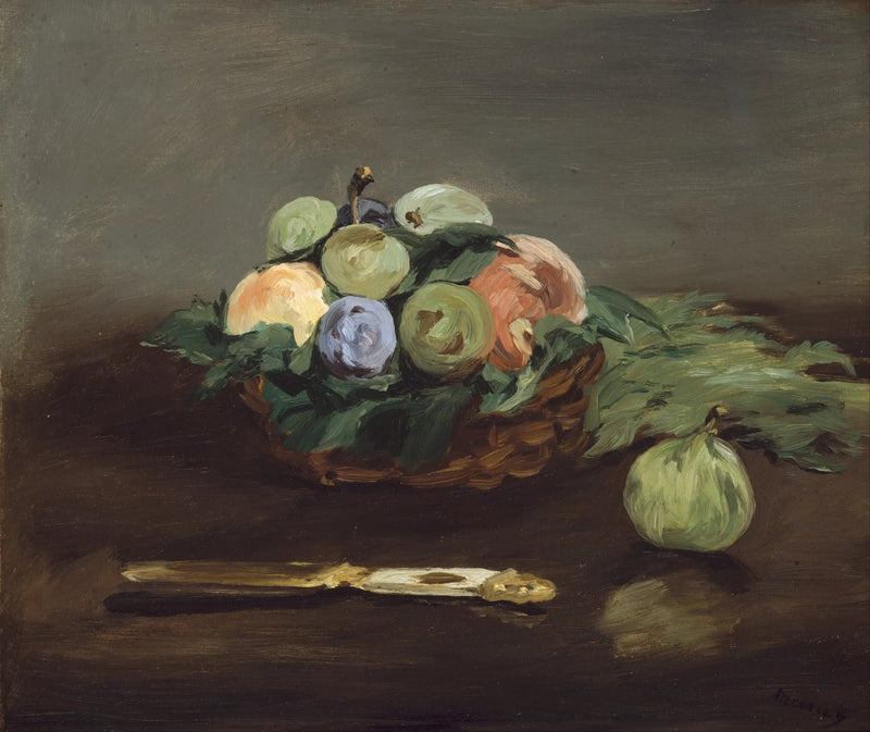 Hedelmät kori - Édouard Manet