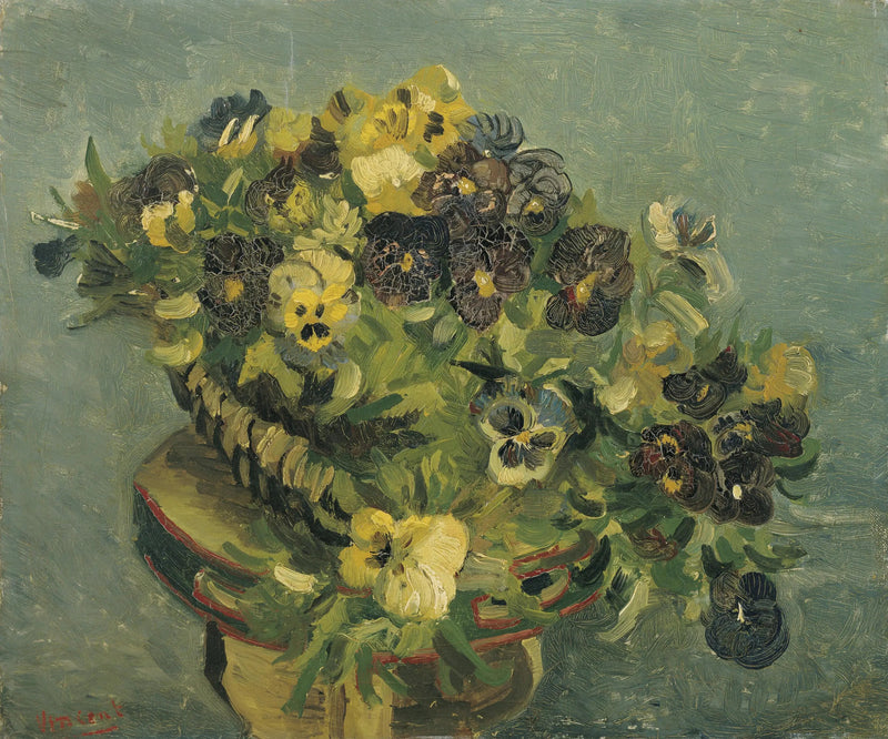 Ajatusten kori pienellä pöydällä - Vincent van Gogh