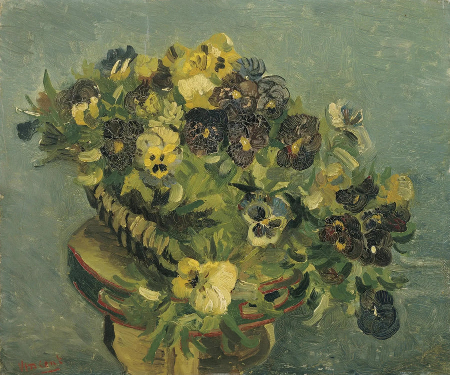 Ajatusten kori pienellä pöydällä - Vincent van Gogh