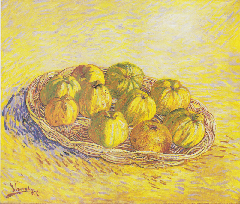 Kuolema-asetelma, omenakori - Vincent van Gogh