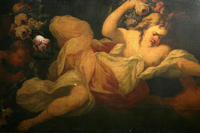Keväinen koristepaneeli (yksityiskohta) - Peter Paul Rubens