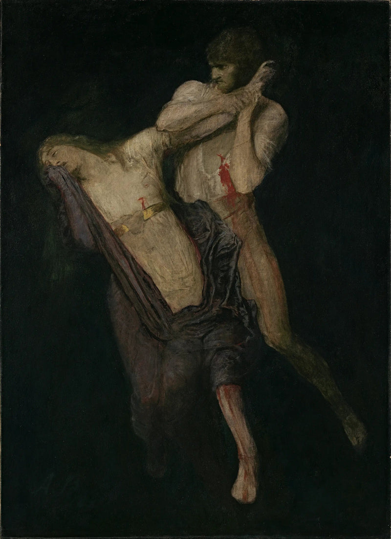 Paolo ja Francesca - Arnold Böcklin