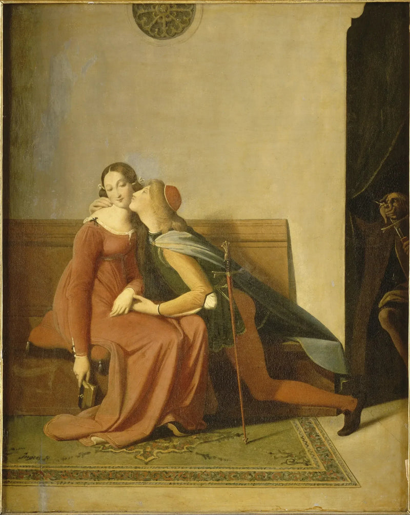 Paolo ja Francesca - Jean-Auguste-Dominique Ingres