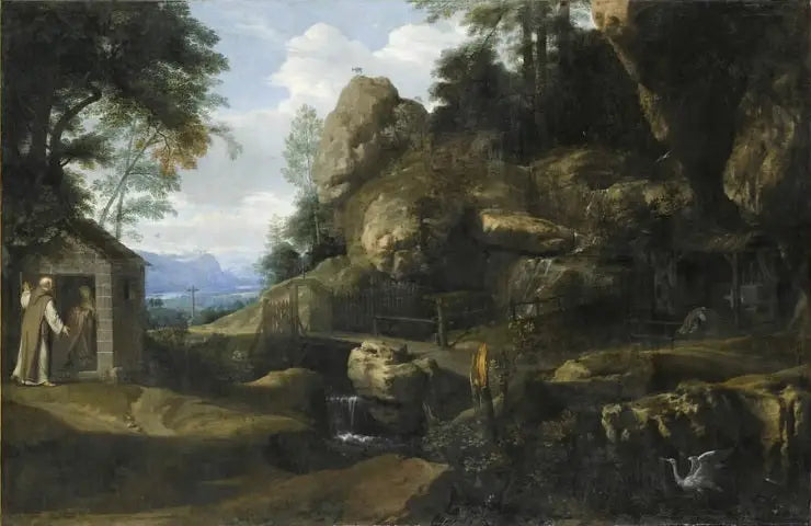 Paphnuce vapauttaa Thaïs - Philippe de Champaigne