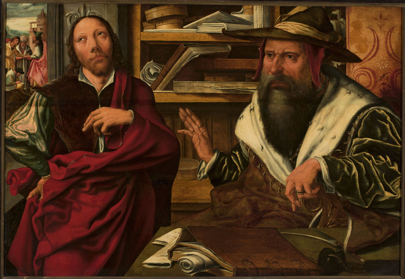 Epäluotettavan taloudenhoitajan paraboli (Luuk 16:1-13) - Marinus van Reymerswale