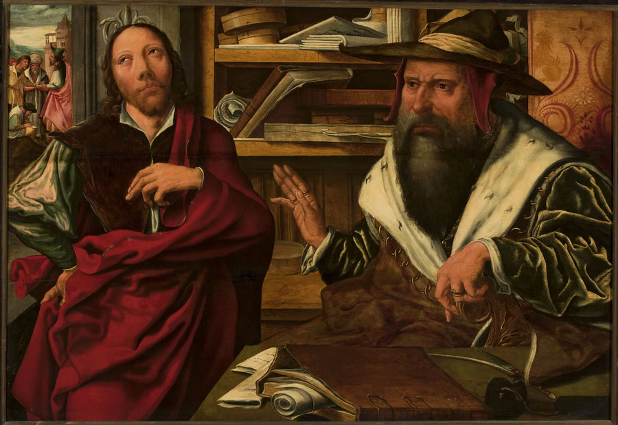 Epäluotettavan taloudenhoitajan paraboli (Luuk 16:1-13) - Marinus van Reymerswale