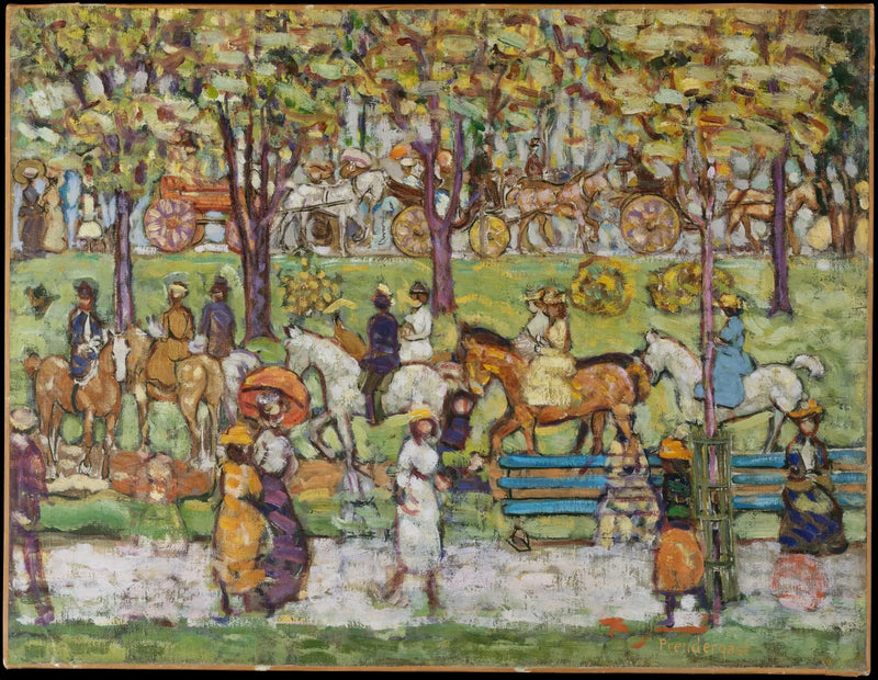 Keskuspuisto - Maurice Prendergast