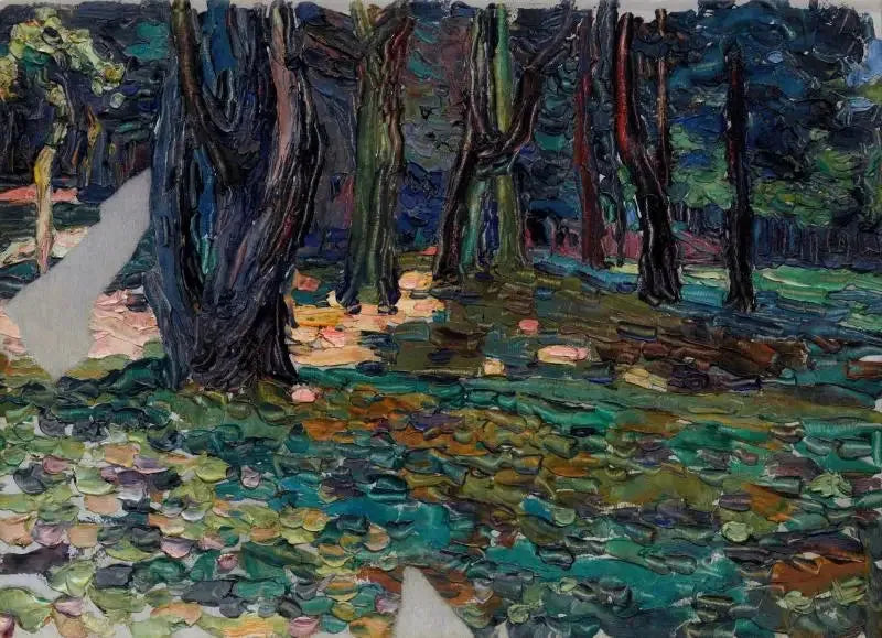 Saint-Cloudin puisto - Vassily Kandinsky