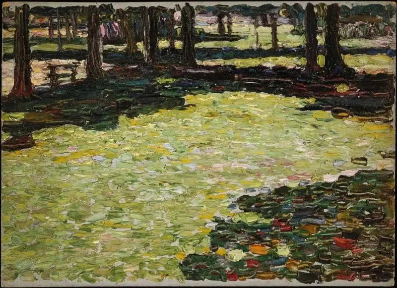 Saint-Cloudin puisto - Vassily Kandinsky