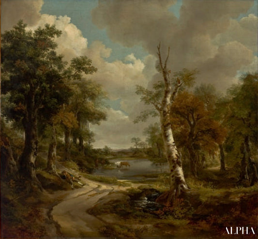 Parc Drinkstone (bois de Cornard) - Thomas Gainsborough - Reproductions de tableaux et peintures haut de gamme