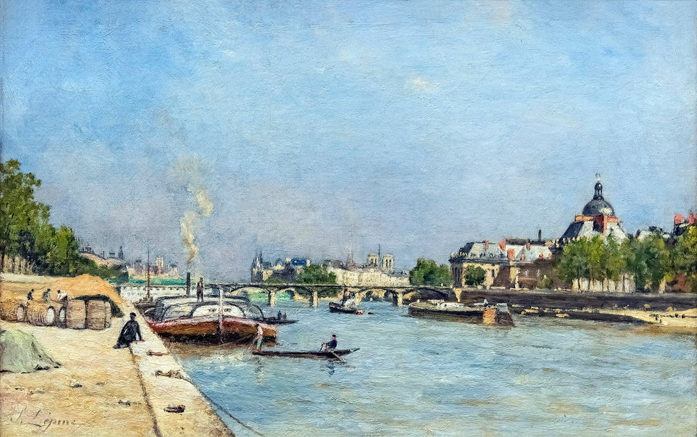 Paris le pont des Arts - Stanislas Lépine - Alpha Reproduction