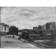 Pariisi. Le Pont-neuf - Jean-Baptiste Camille Corot