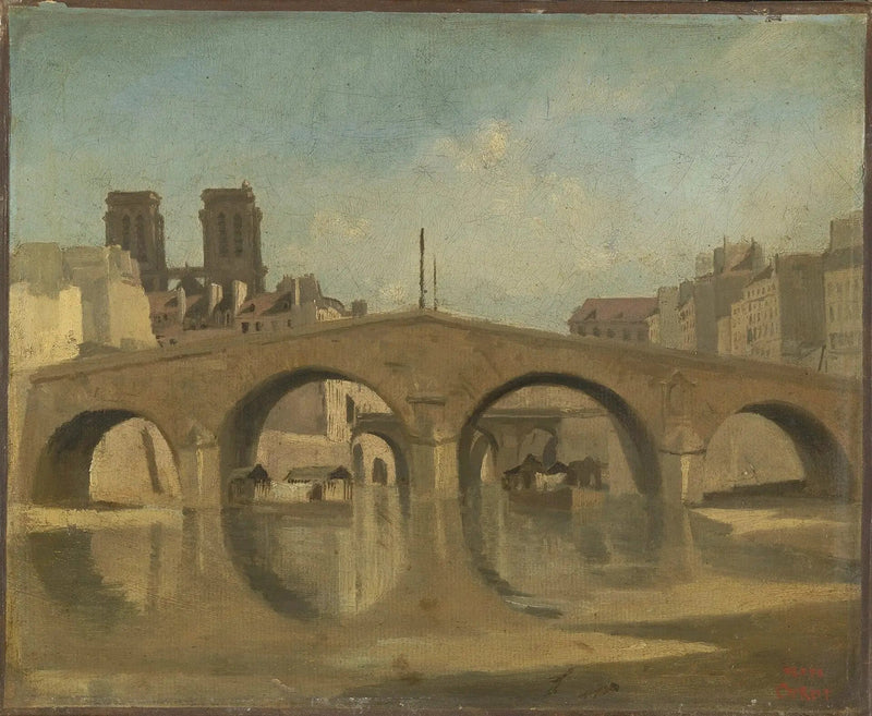 Pariisi, Vieux Pont Saint-Michel - Jean-Baptiste Camille Corot