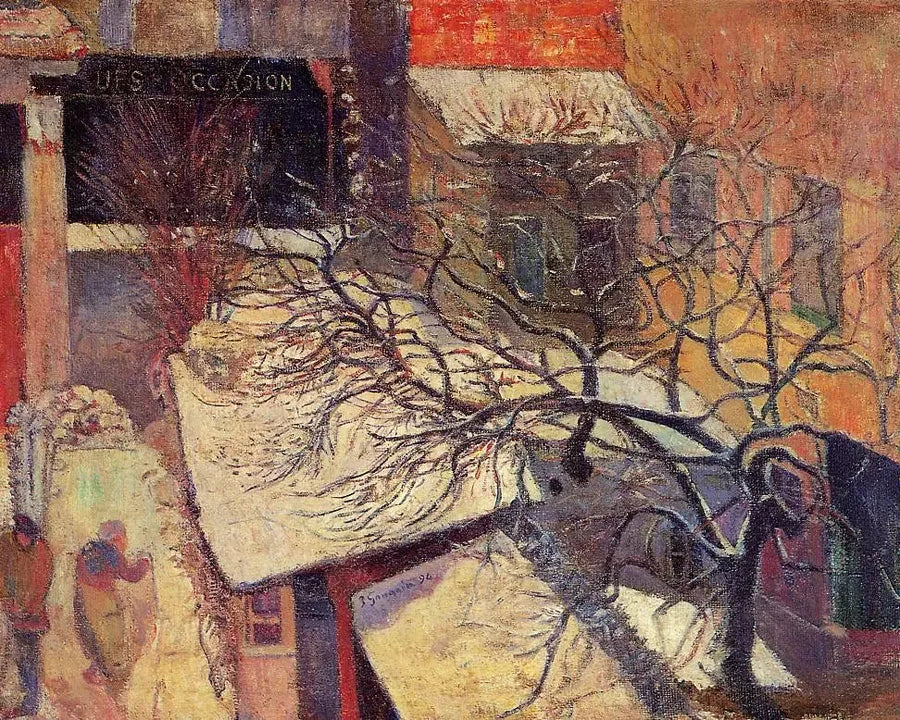 Pariisi lumessa - Paul Gauguin