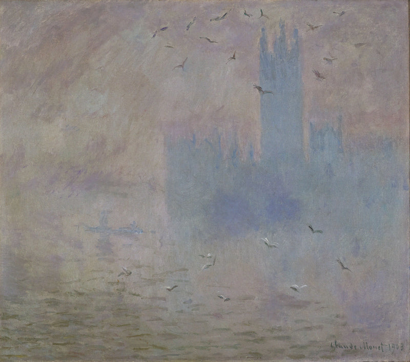 Parlamentti, lokit W1612 - Claude Monet