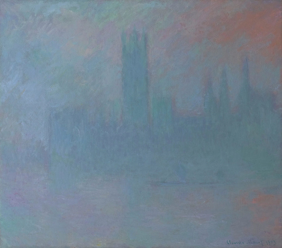 Parlamentti, sinfonia sinisenä - Claude Monet