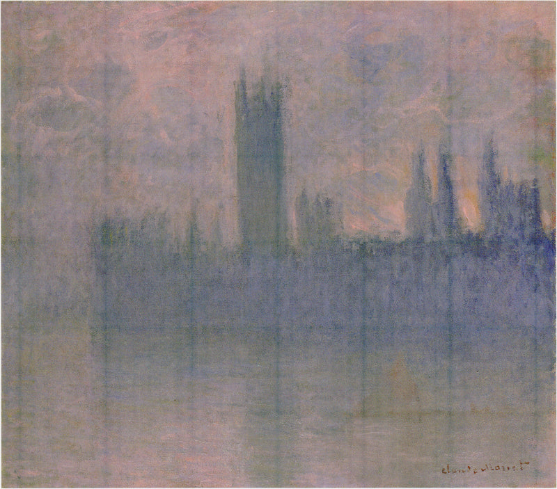 Parlamentin salit, Symfonia ruusulle - Claude Monet