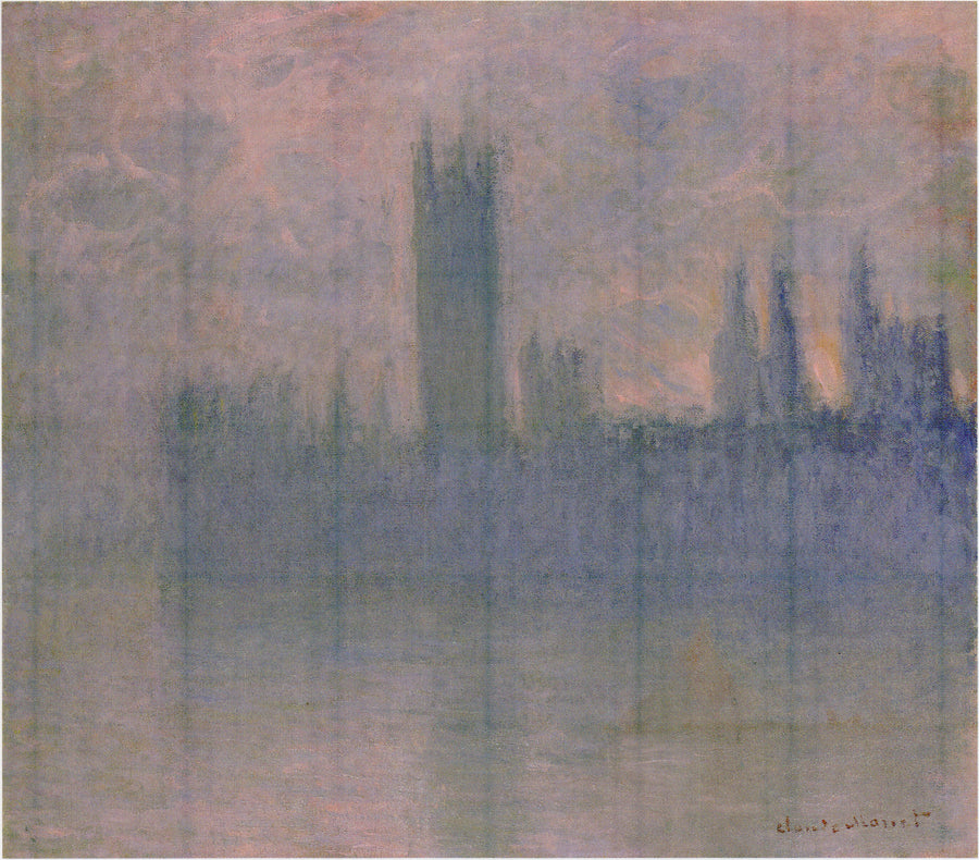 Parlamentin salit, Symfonia ruusulle - Claude Monet