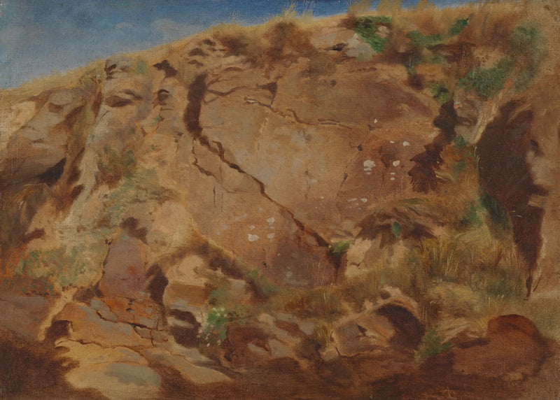 Kallionseinämä - Arnold Böcklin