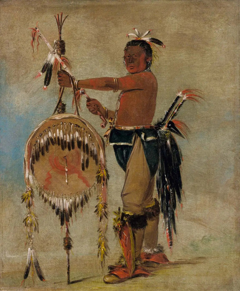 Pash-ee-pa-hó, Pieni Kokki Leikkaava, Vanhanaikainen Kokki Sauk - George Catlin