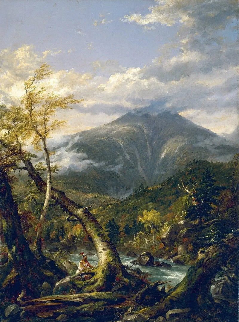 Indialainen matto Tahawus - Thomas Cole