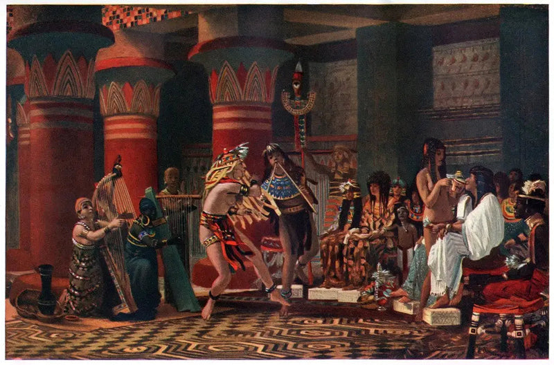 Harrastus muinaisessa Egyptissä - Lawrence Alma-Tadema