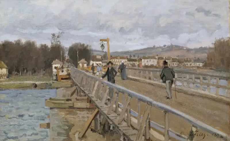 Argenteuilin silta - Alfred Sisley