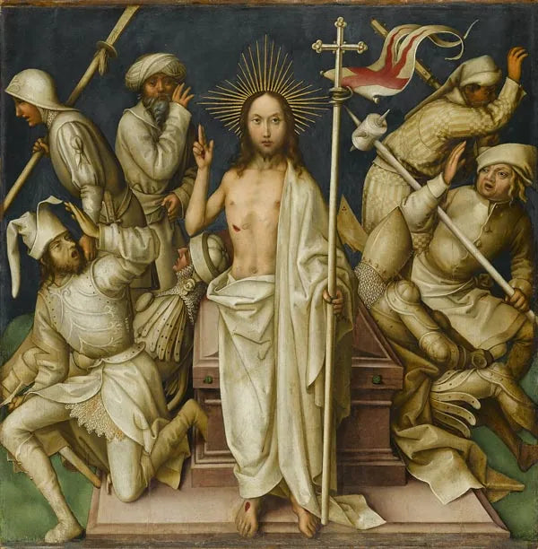 Passion grise : Jeesuksen ylösnousemus - Hans Holbein vanhempi