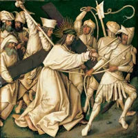 Passion grise : Kristus ristin kanssa - Hans Holbein vanhempi