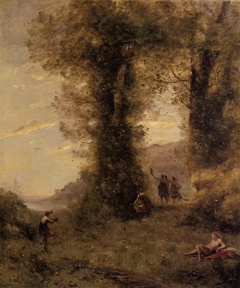 Pastoraali — Muisto Italiasta - Jean-Baptiste Camille Corot