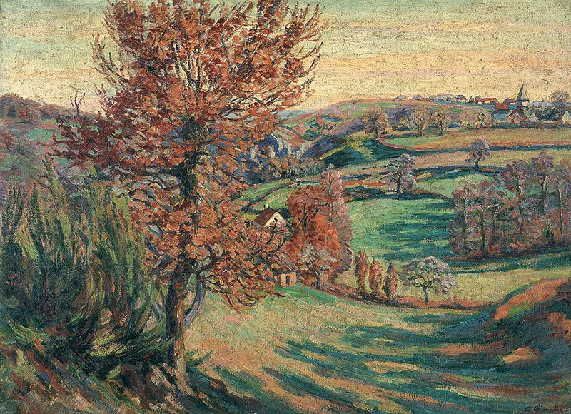 Peltomaisema Crozant - Armand Guillaumin