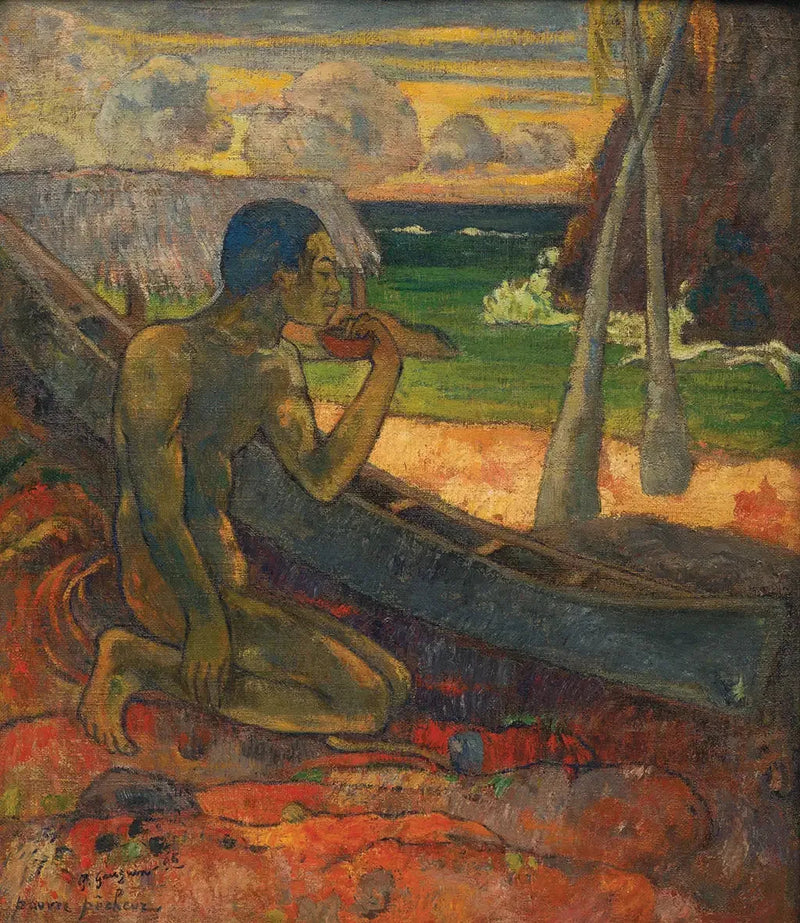 Köyhä kalastaja - Paul Gauguin