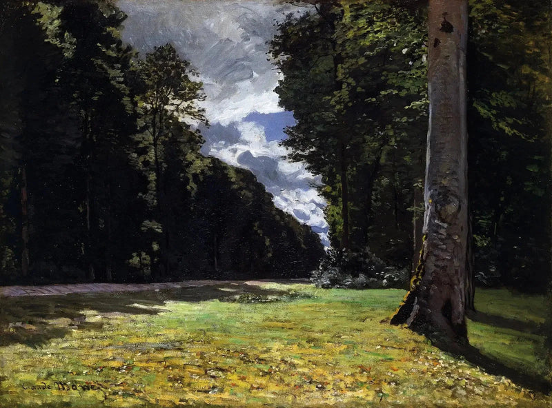 Le Pavé de Chailly Fontainebleau W57:n metsässä - Claude Monet