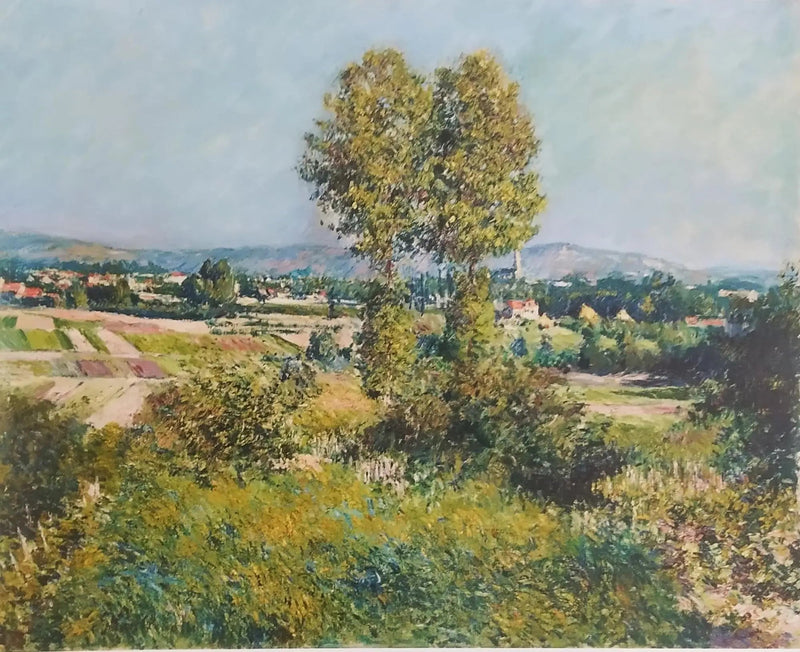 Maisema Argenteuil'ssa - Gustave Caillebotte