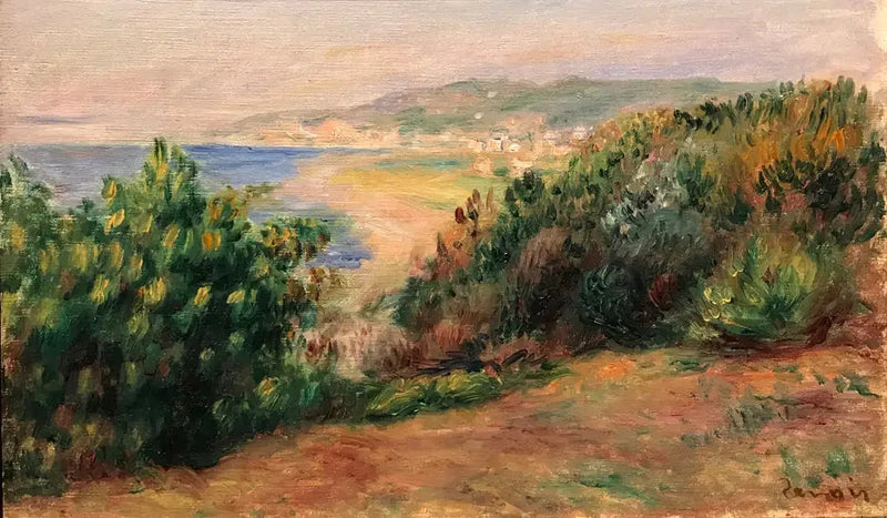 Maisema Cagnesissa - Pierre-Auguste Renoir