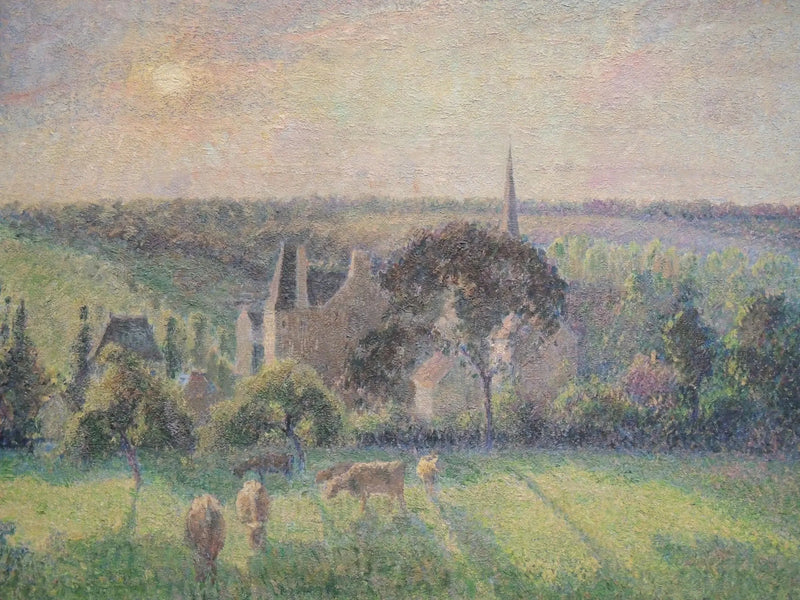 Maisema Éragnyssä - Camille Pissarro