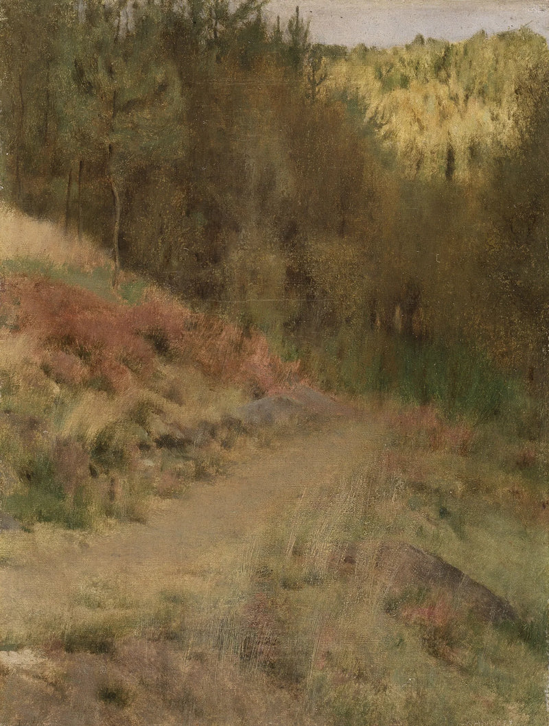 Fossetin maisema - Fernand Khnopff