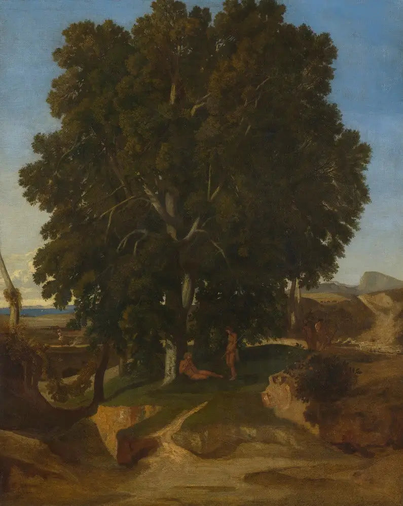 Antiikin maisema - Gustave Courbet