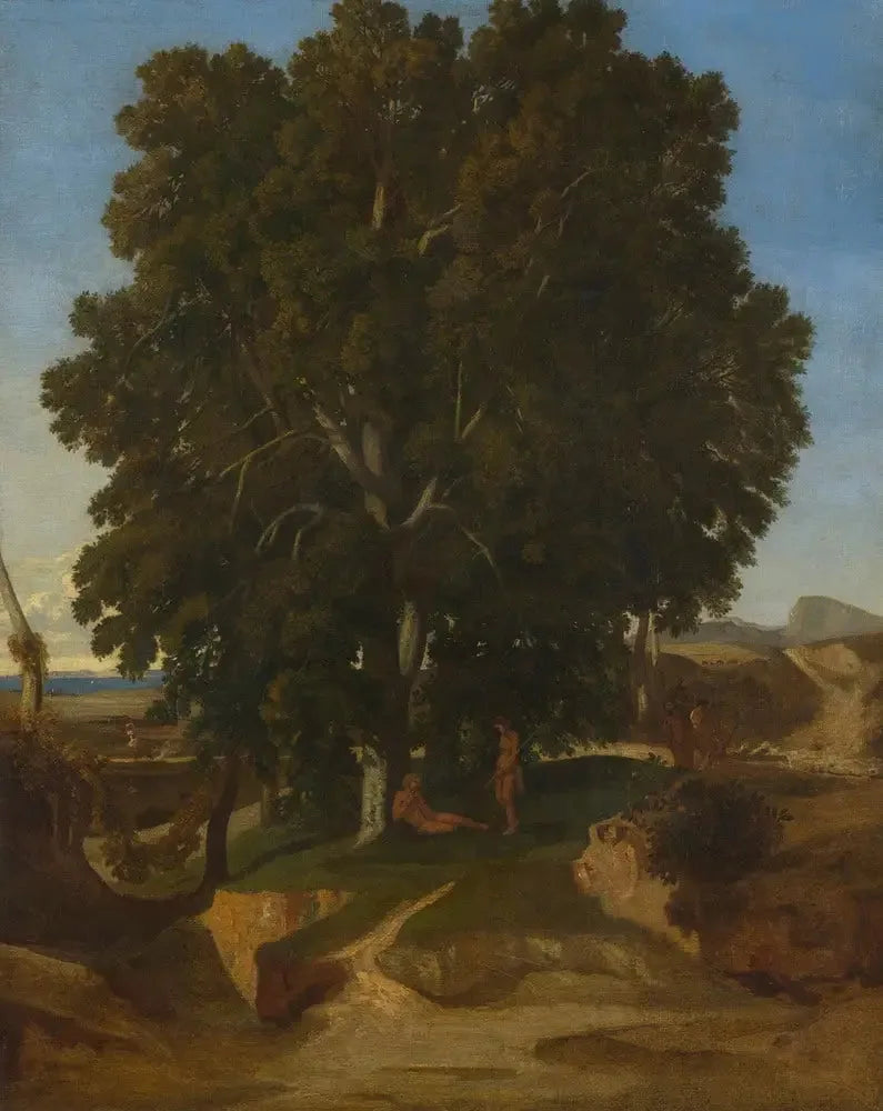Antiikin maisema - Gustave Courbet